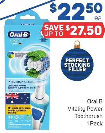 Foodland Oral B Vitality Power Toothbrush 1 Pack offer