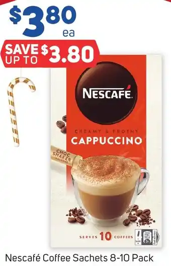 Foodland Nescafé Coffee Sachets 8-10 Pack offer