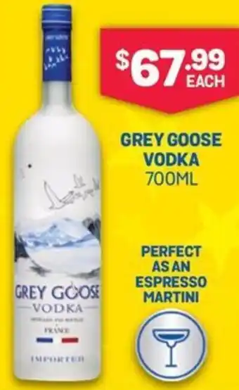 Bottlemart GREY GOOSE VODKA 700ML offer