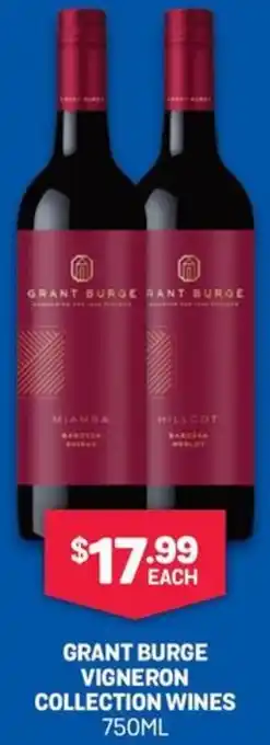 Bottlemart GRANT BURGE VIGNERON COLLECTION WINES 750ML offer