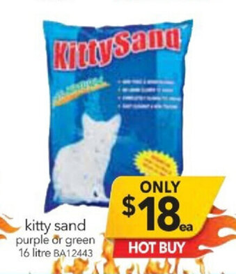 Cheap as Chips Kitty Sand 16 litre offer