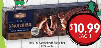 Spudshed Tulip Pre-Cooked Pork Ribs 550g offer