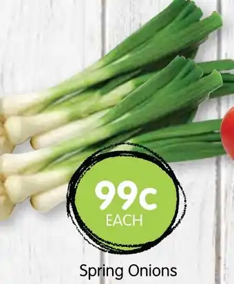 Spudshed Spring Onions offer