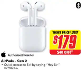 The Good Guys AirPods - Gen 2 offer