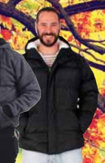 Cheap as Chips Black Unisex Puffer Jacket offer