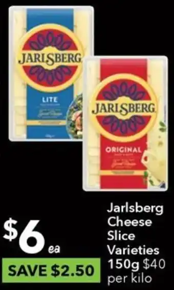 Ritchies Jarlsberg Cheese Slice Varieties 150g offer