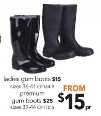 Cheap as Chips Ladies Gum Boots offer