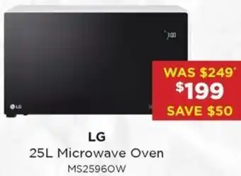 Bing Lee 25L Microwave Oven offer
