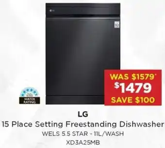 Bing Lee 15 Place Setting Freestanding Dishwasher offer