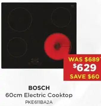 60cm Electric Cooktop