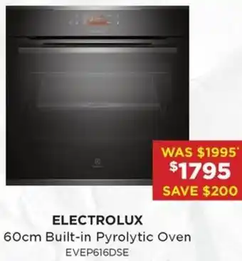 Bing Lee 60cm Built-in Pyrolytic Oven offer