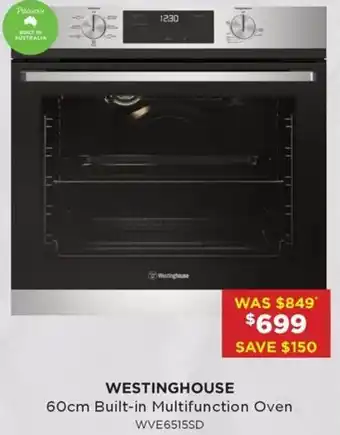 60cm Built-in Multifunction Oven