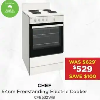 54cm Freestanding Electric Cooker