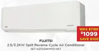 2.5/3.2KW Split Reverse Cycle Air Conditioner