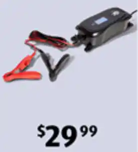 ALDI Car Battery Charger with Display offer