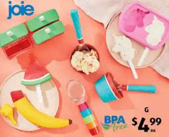 Joie Ice Cream Gadgets or Ice Pop Makers