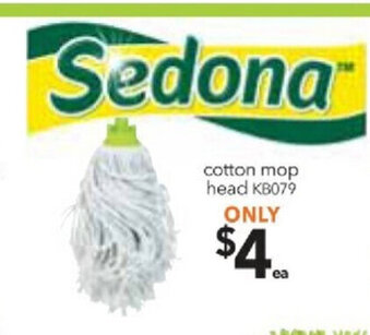 Cheap as Chips Cotton Mop Head offer