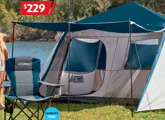 ALDI 8 Person Instant Up Cabin Tent offer