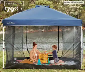 ALDI Gazebo Screen Room offer