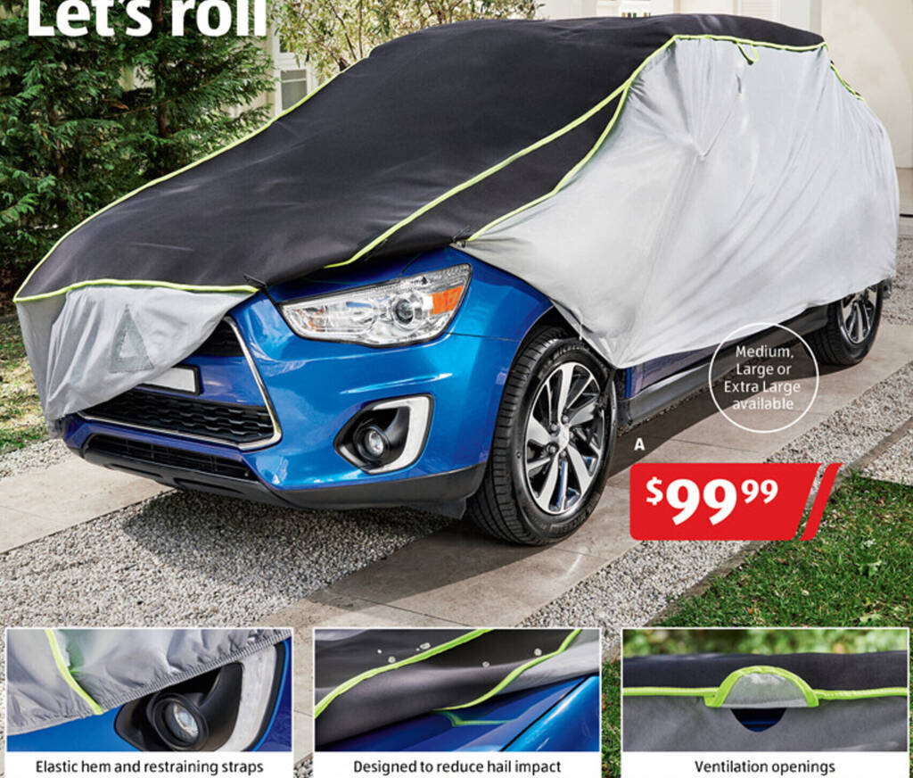 Car Hail Cover offer at ALDI