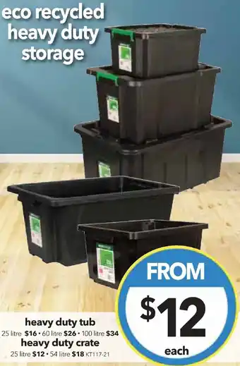 Cheap as Chips heavy duty tub offer