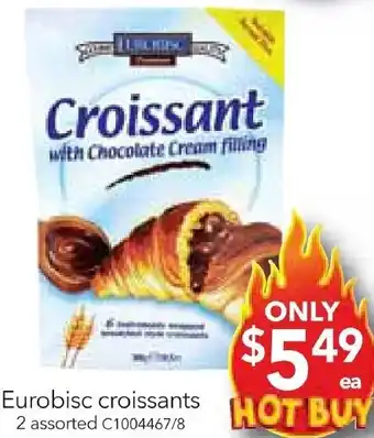 Cheap as Chips Eurobisc croissants offer