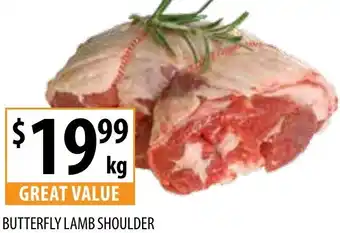 Supabarn BUTTERFLY LAMB SHOULDER offer