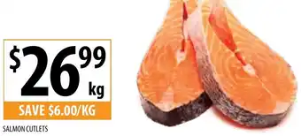 Supabarn SALMON CUTLETS offer