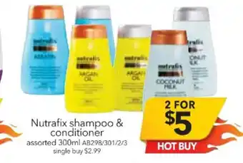 Nutrafix Shampoo & Conditioner