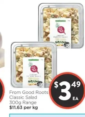 Foodworks From Good Roots Classic Salad 300g offer