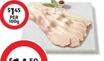 Coles Primo Middle Bacon offer