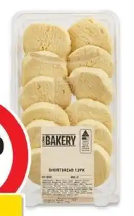 Coles Coles Bakery Shortbread 12 Pack offer