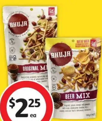 Coles Majans Bhuja Mix 140g-160g offer