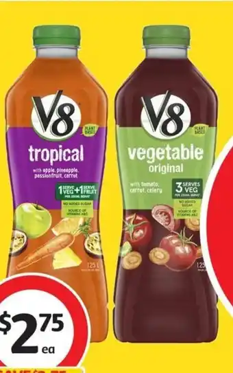 Coles V8 Juice 1.25 Litre offer