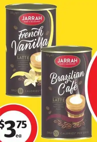 Coles Jarrah Latte 250g offer