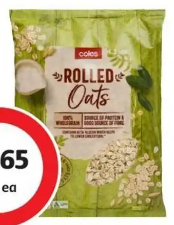 Coles Coles Oats 900g offer