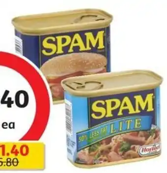 Coles Spam Canned Ham 340g offer