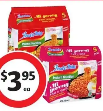 Coles Indomie Instant Noodles 5 Pack 400g-425g offer