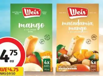 Coles Weis 4 Pack 280mL offer