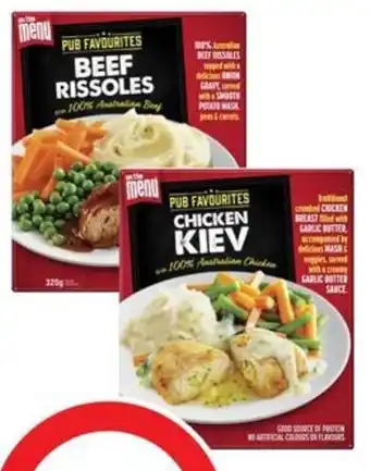 Coles On The Menu Plated Meal 320g offer