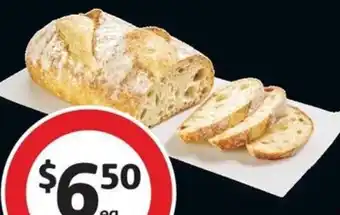 Coles Coles Finest by Laurent Sourdough Vienna or Cob offer