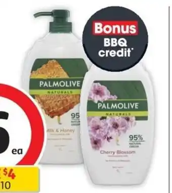 Coles Palmolive Body Wash 1 Litre offer