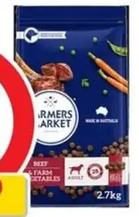 Coles Farmers Market Dry Dog Food 2.7kg offer