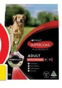 Coles Supercoat Dry Dog Food 6.7kg-7kg offer