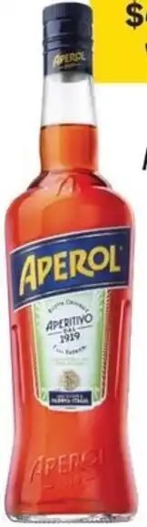 Coles Aperol Aperitivo offer