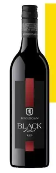 Coles McGuigan Black Label Red Blend offer