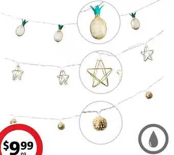 Coles Casa Blanc Solar String Lights offer