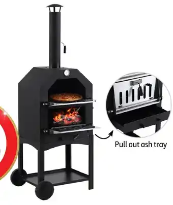 Coles 3-in-1 Pizza Oven offer