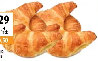 BUTTER CROISSANTS 4 pack