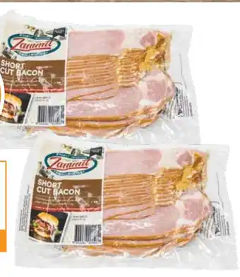 Supabarn ZAMMIT SHORT CUT BACON 1kg offer